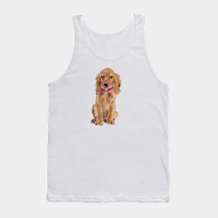 Cheeky Spaniel Puppy Tank Top